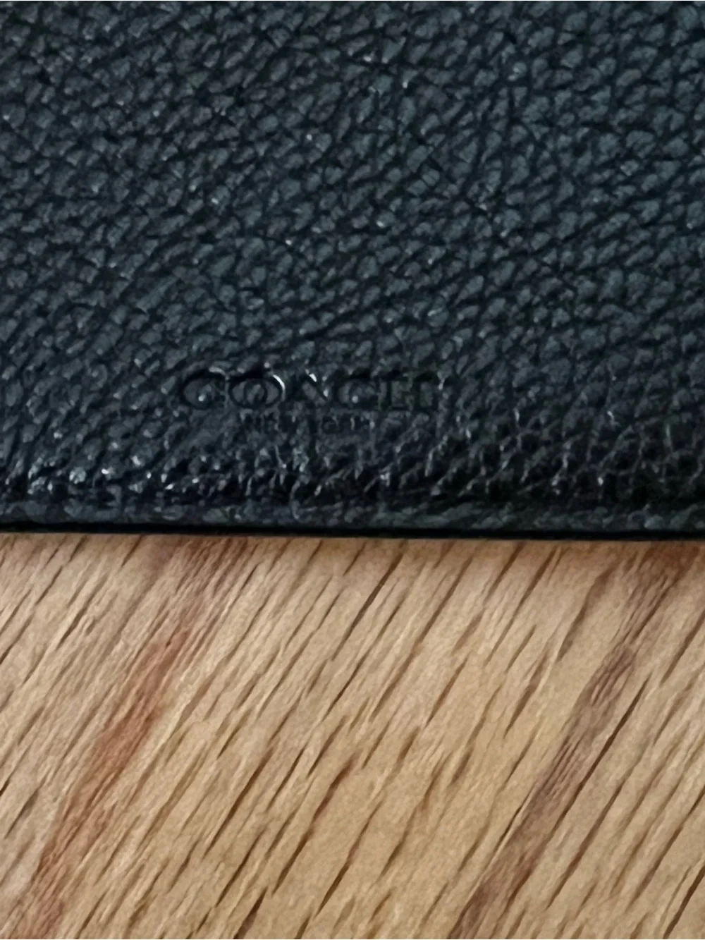 Coach X NASA Apollo Rocket Space Passport Holder F32464